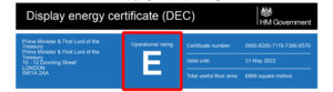 Energy Certificates for Public Buildings