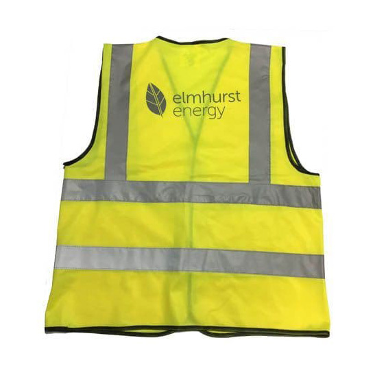 Elmhurst Branded Hi-Vis Safety Vest