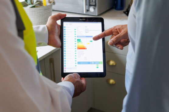 RdSAP 10 - Ipad with RdSAP Go software